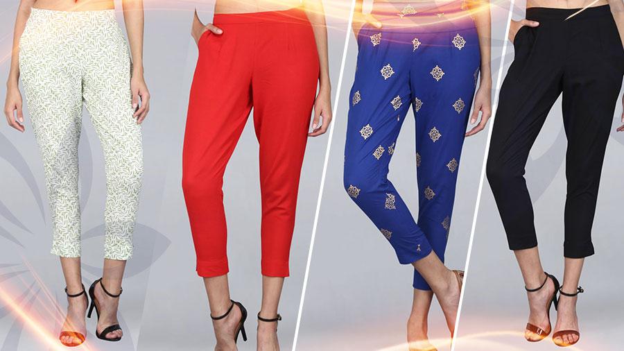 Trendy Kurti Pants | Buy Women Kurti Pants Online